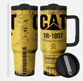CAT 40oz Tumbler With Handle